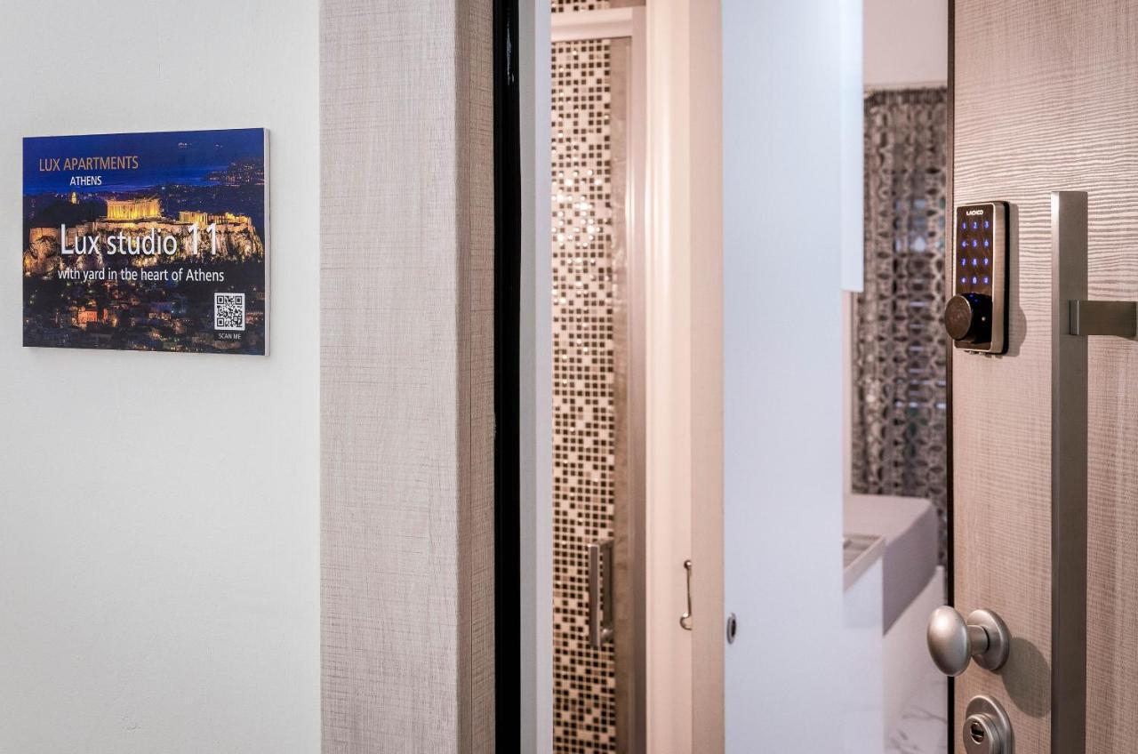 Апартаменты Lux Studio 11 With Yard In The Heart Of Афины Экстерьер фото